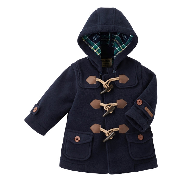 Fleece Duffle Coat - Navy – MIKI HOUSE U.K. LTD.