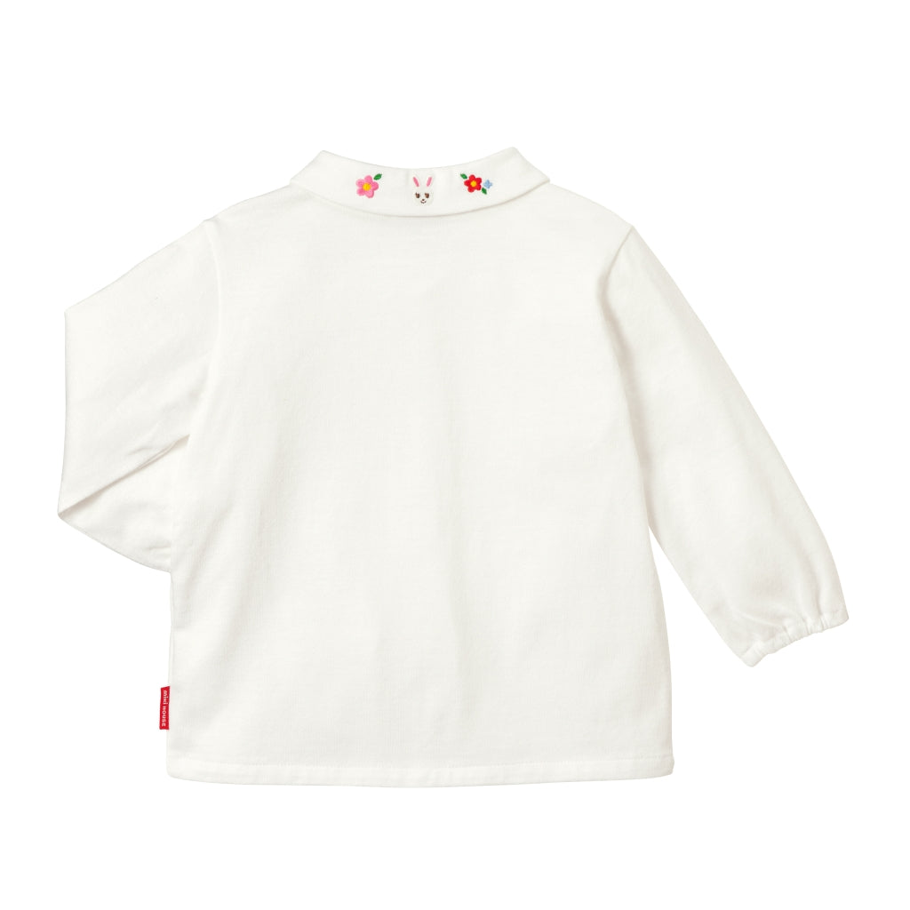 Usako Bunny Blossom Embroidered Blouse