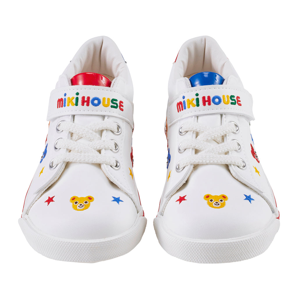 Logo-Embroidered Kid Shoes