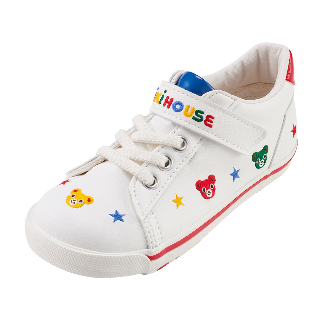 Logo-Embroidered Kid Shoes