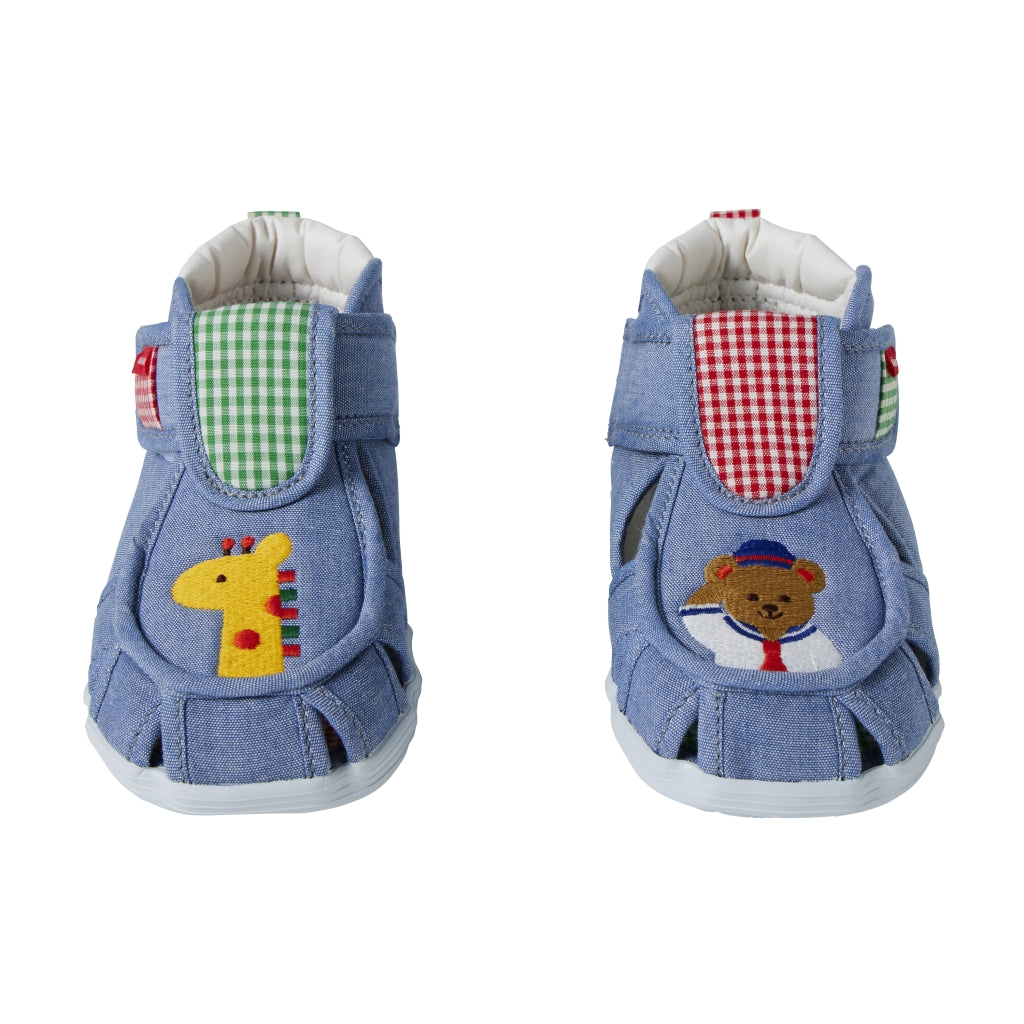 Classic MIKI HOUSE Sailor Bear Sandals