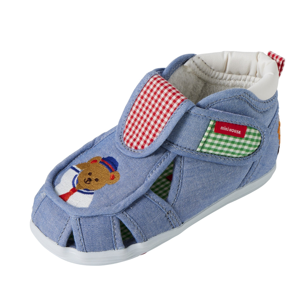 Classic MIKI HOUSE Sailor Bear Sandals