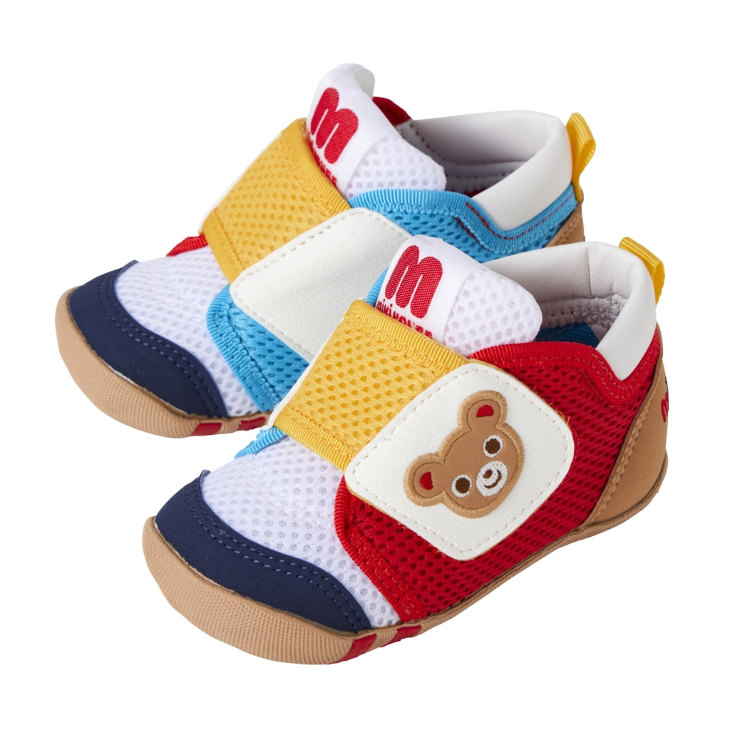 Miki House Pre Walking Baby Shoes Double Raschel First Walker