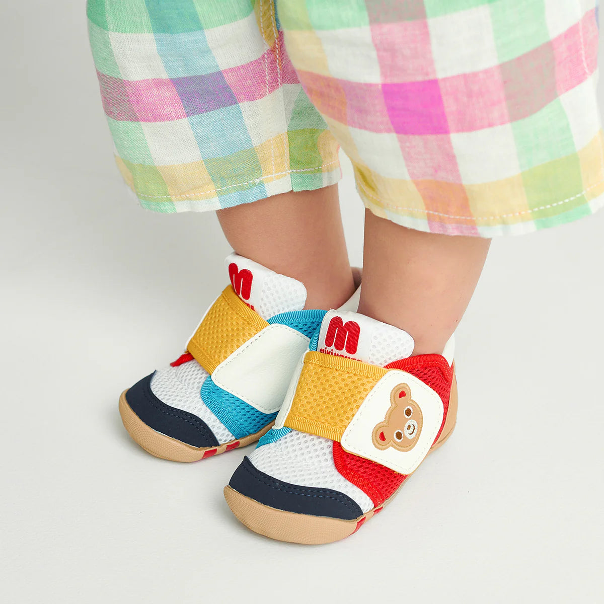 Double Raschel First Walker Shoes - Pucchi Pop