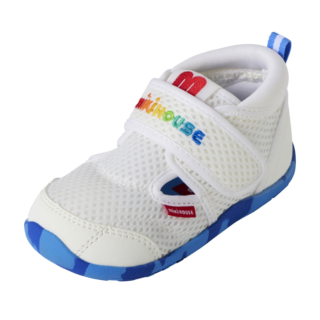 Double Raschel Mesh Second Shoes - Neon Marble