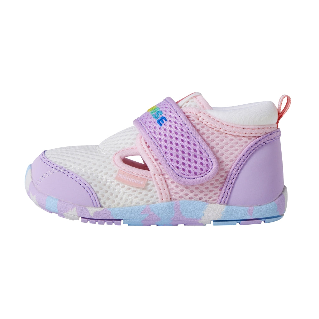 Double Raschel Mesh Second Shoes - Neon Marble
