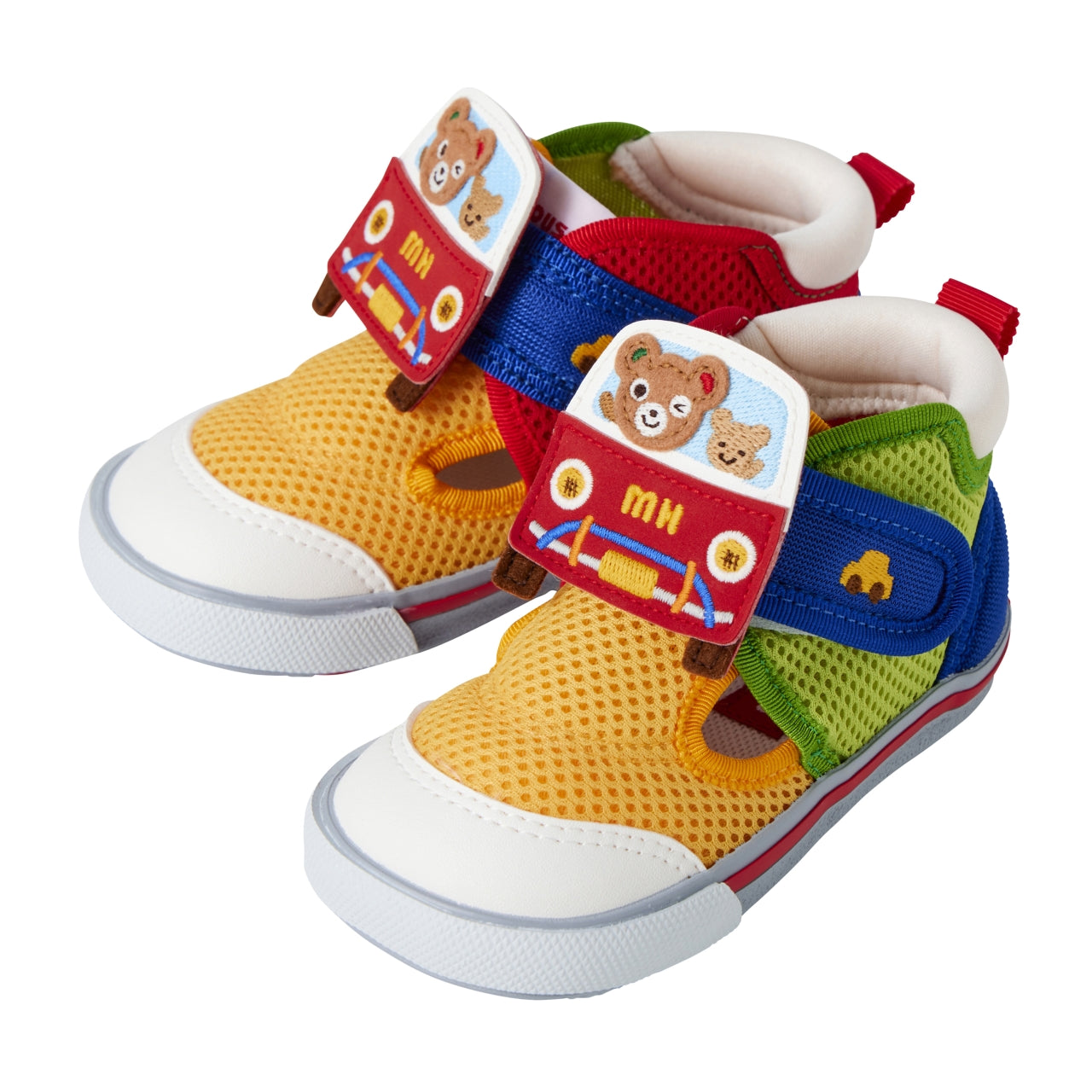 Double Raschel Pucchi Driven Second Shoes