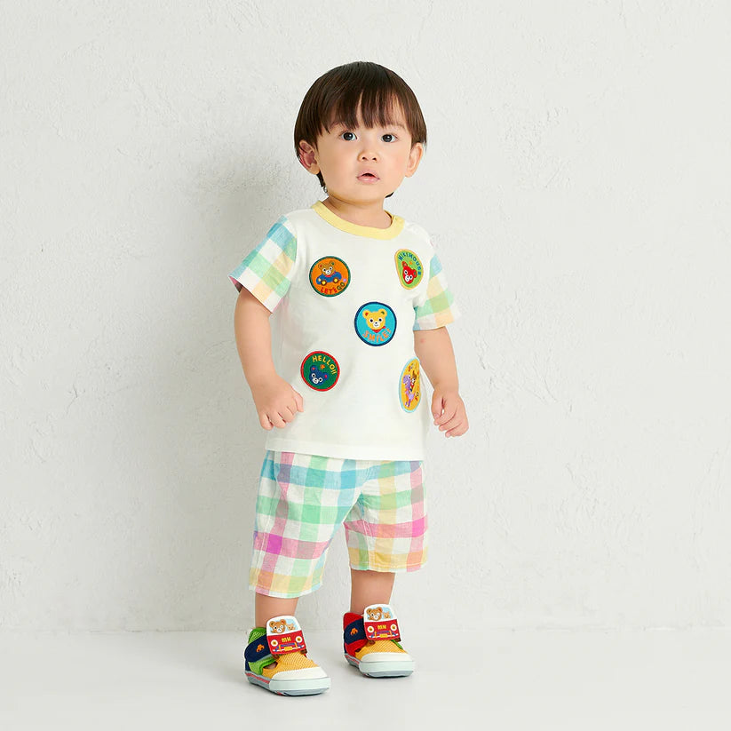 Double Raschel Pucchi Driven Second Shoes