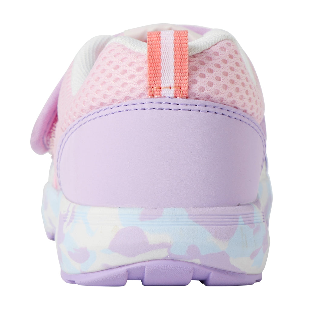 Double Raschel Mesh Sneakers for Kids - Neon Marble