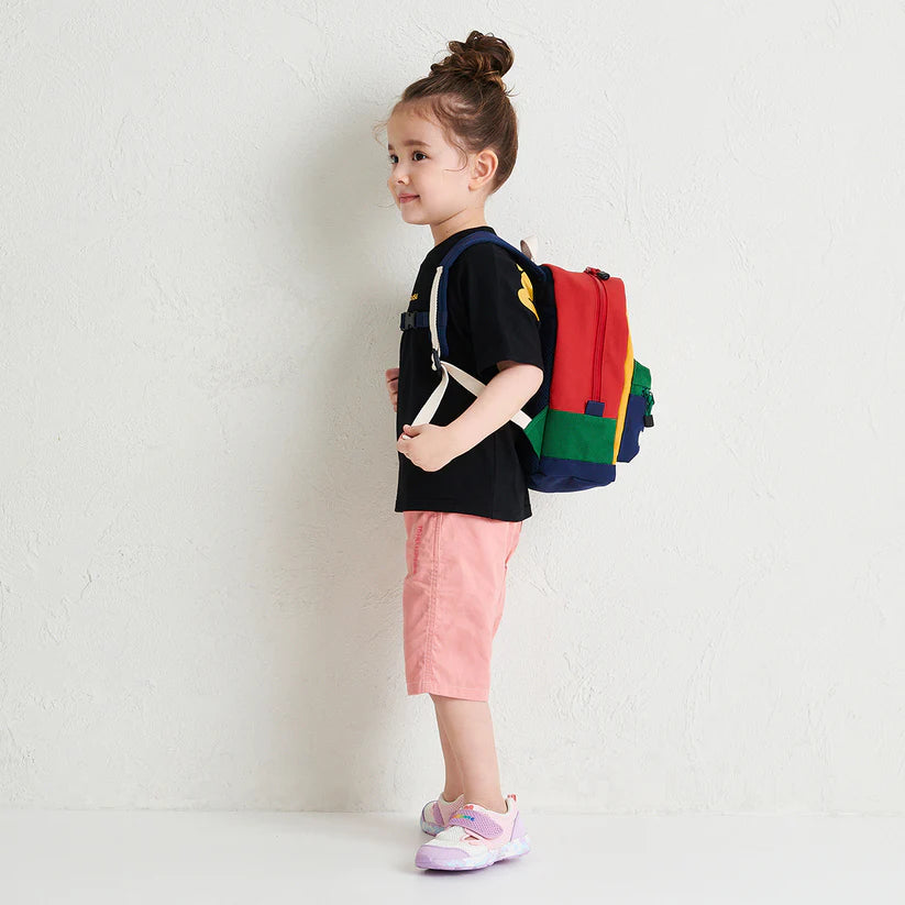 Double Raschel Mesh Sneakers for Kids - Neon Marble