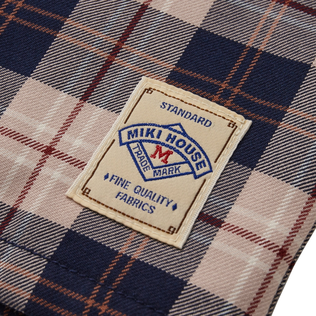 Cotton-Rayon Checkered Shirt