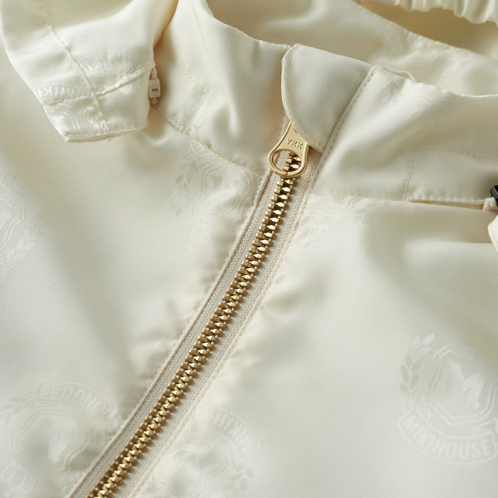 Jacquard Windbreaker Jacket