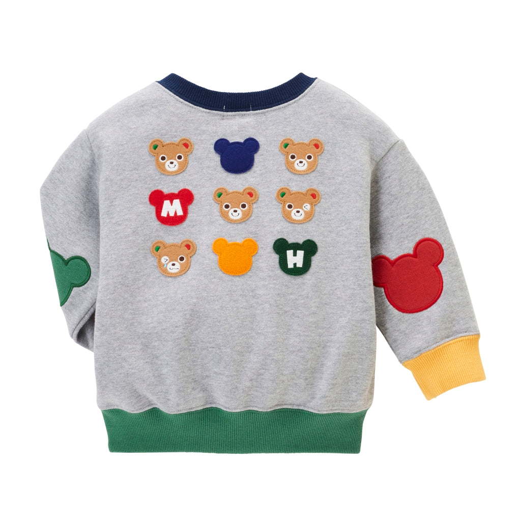 Retro Bear Patch Sweatshirt