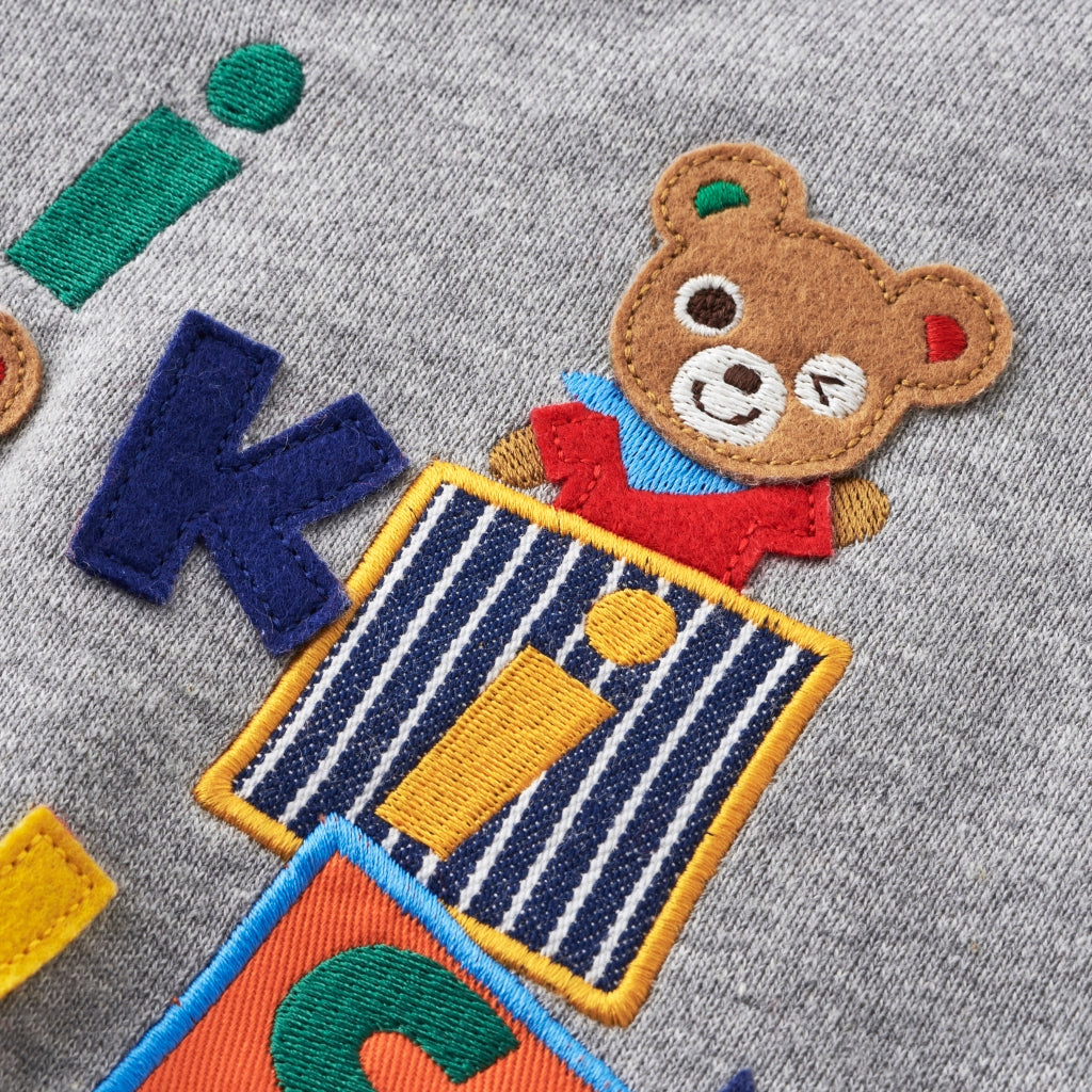 Retro Bear Patch Sweatshirt