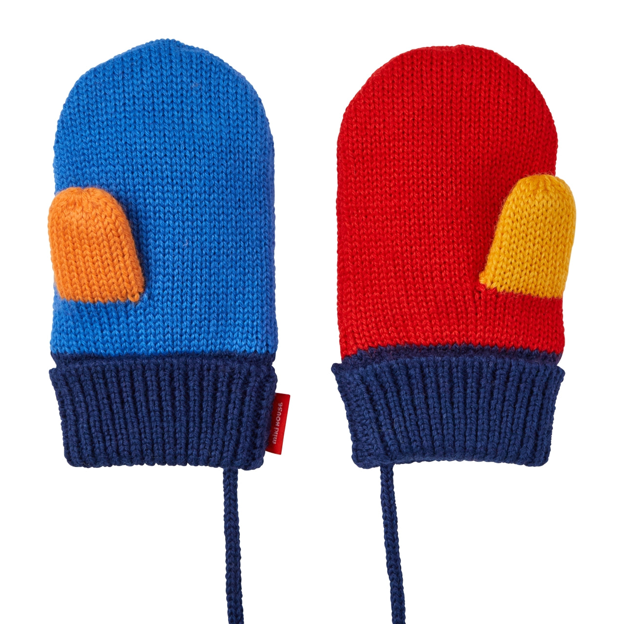 Festive MIKI HOUSE Friends Mittens