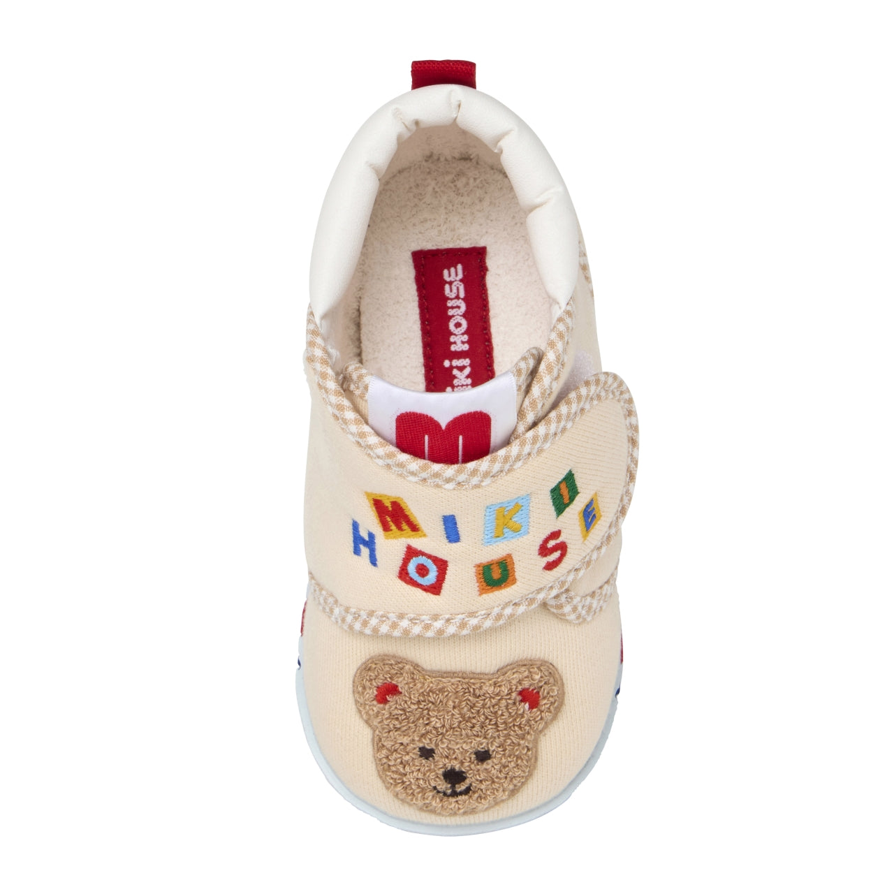 Classic MIKI HOUSE Bear First Walker Shoes