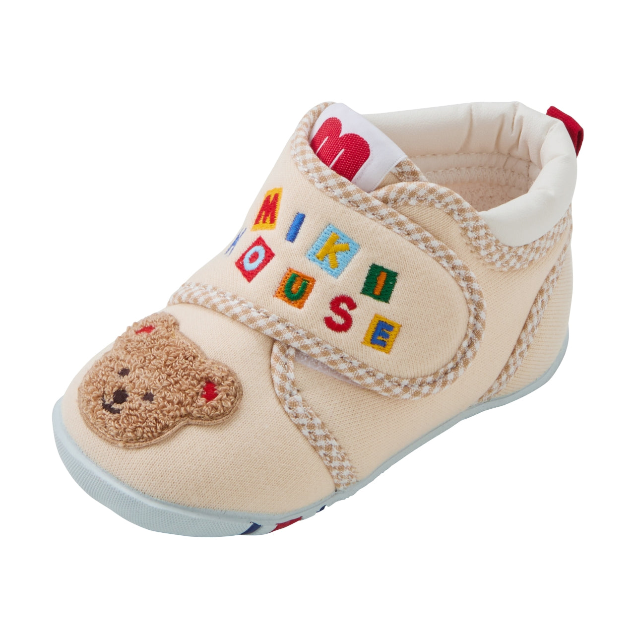 Classic MIKI HOUSE Bear First Walker Shoes