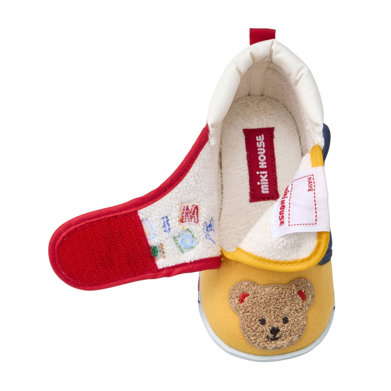 Classic MIKI HOUSE Bear First Walker Shoes