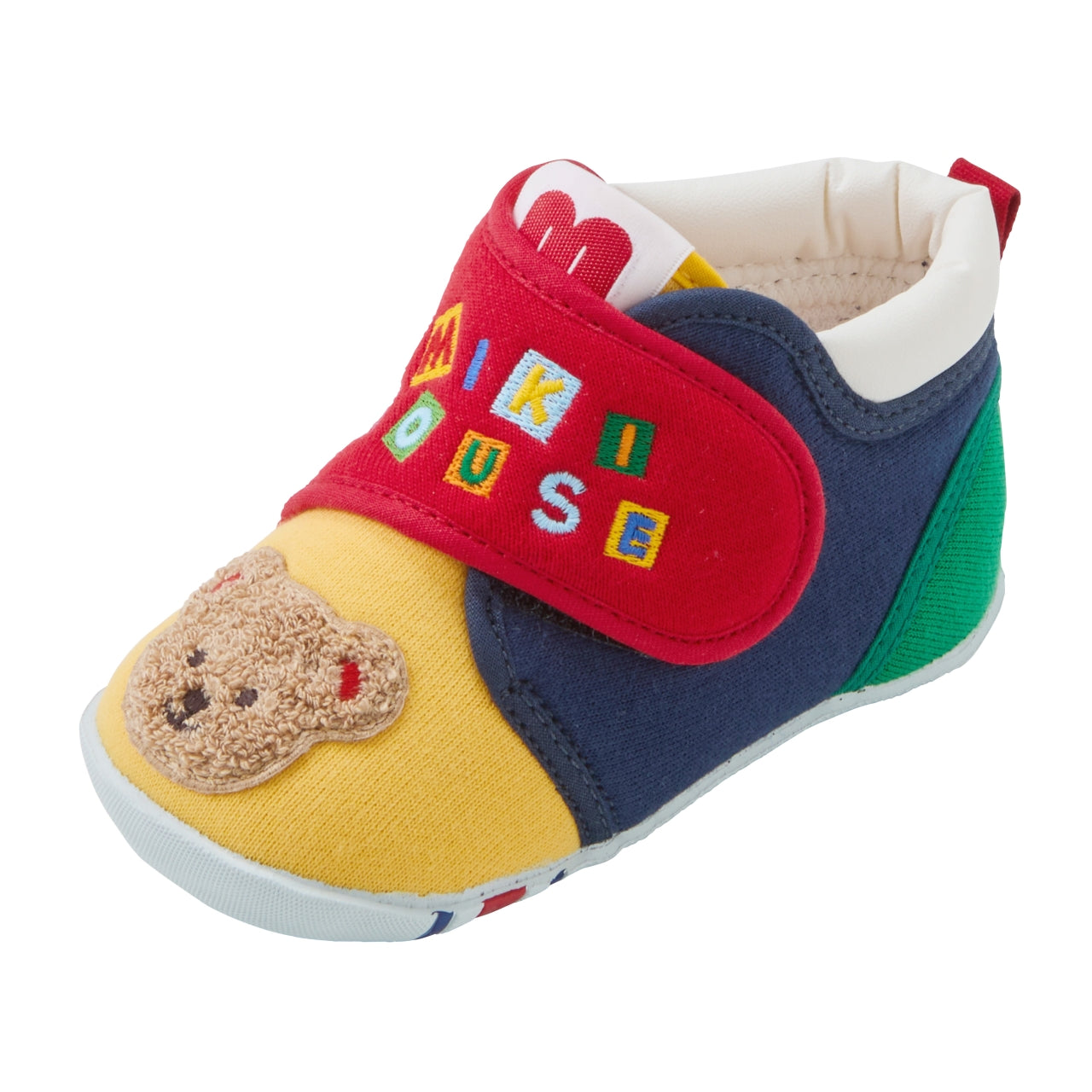 Classic MIKI HOUSE Bear First Walker Shoes