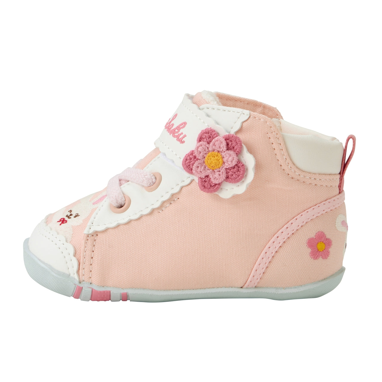 Sketch-Inspired Floral First Shoes