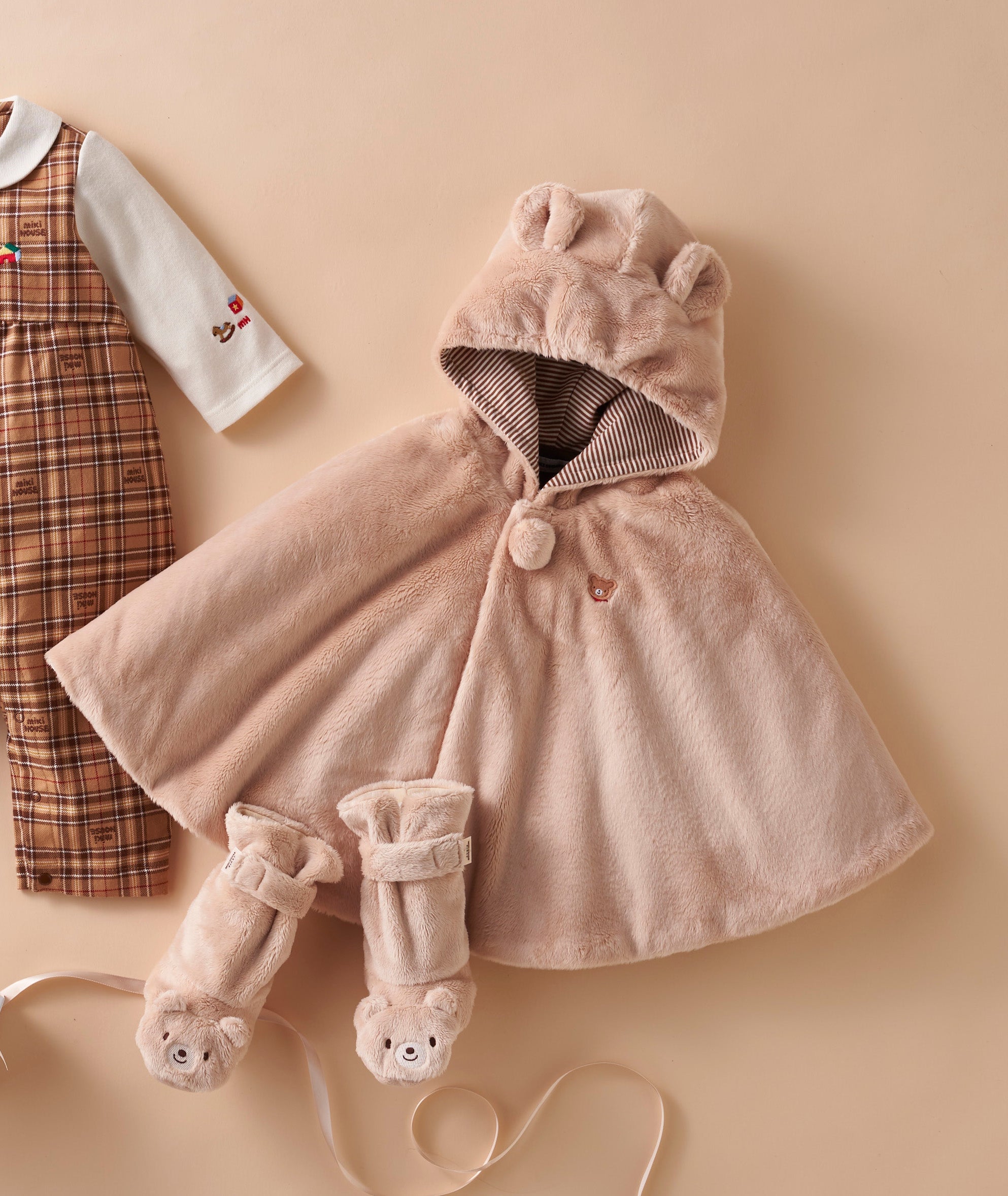 Snuggle Microfur Baby Cape