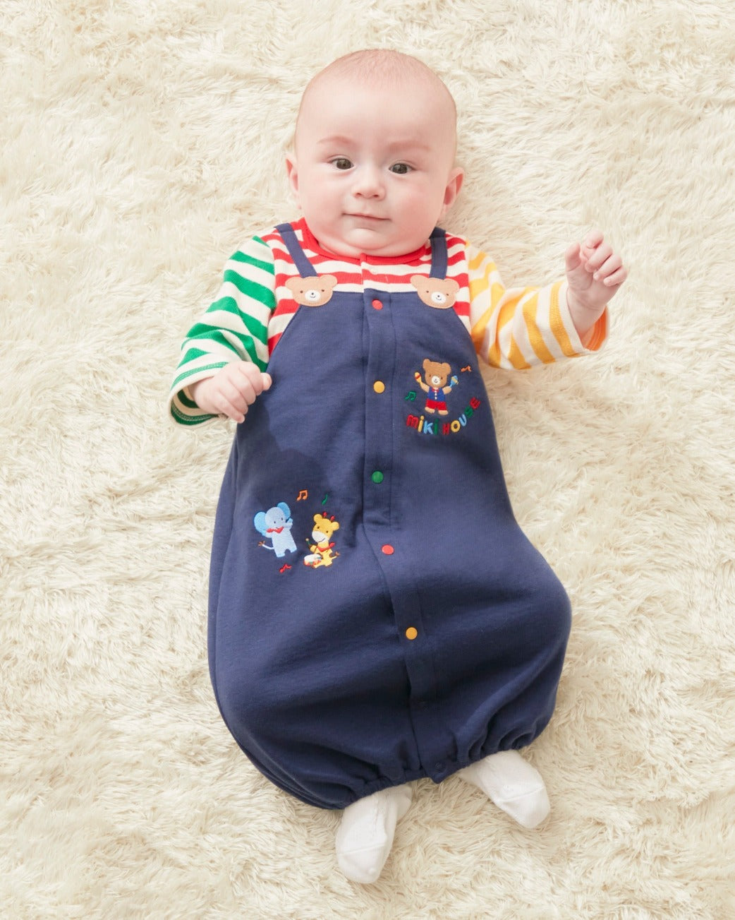 Pucci Bear Joyful Stripes Coverall