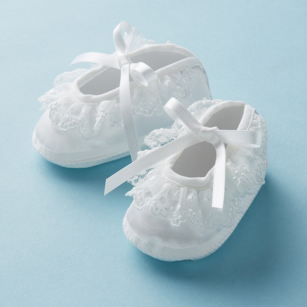 Satin baby shoes online