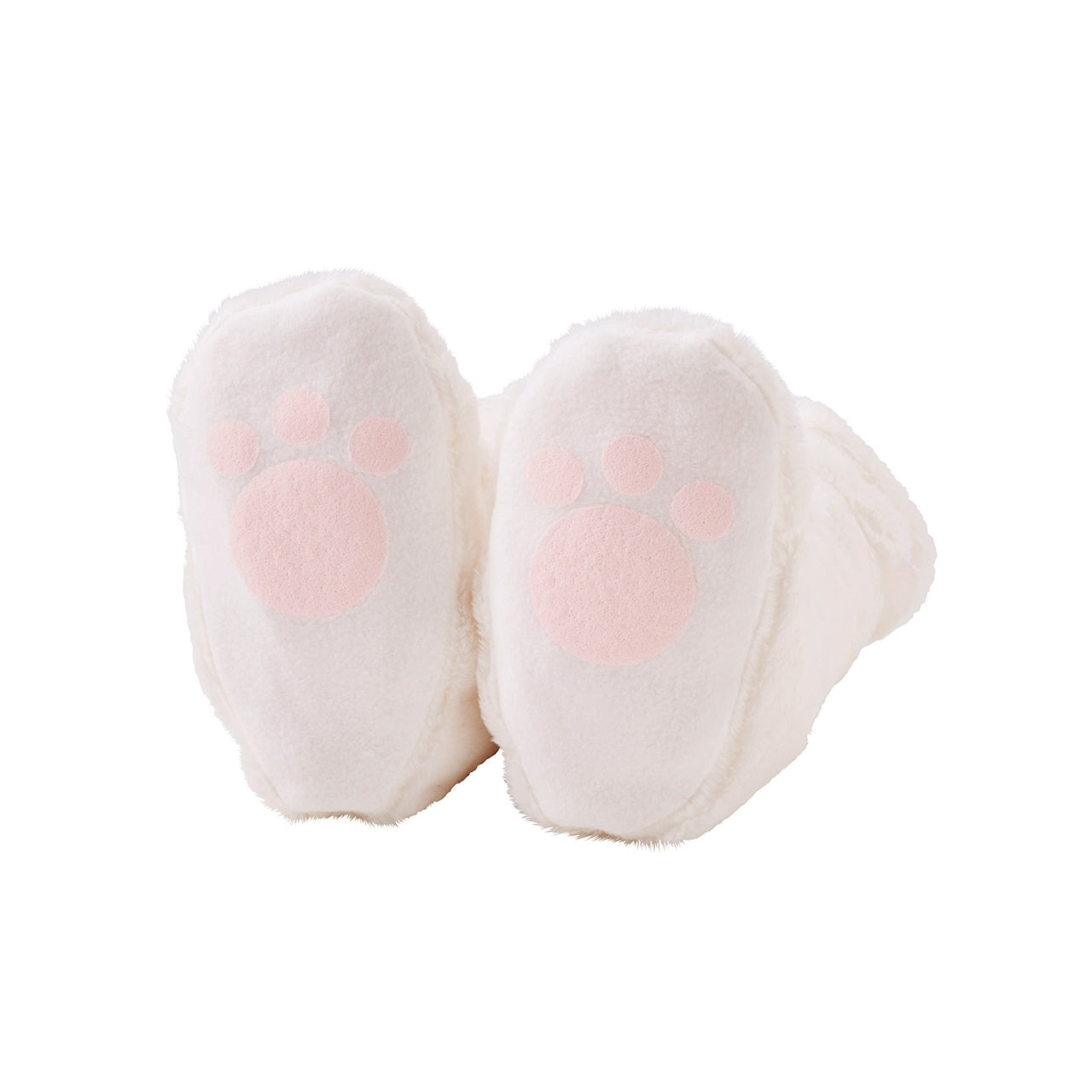 Long Microfur Bunny Booties