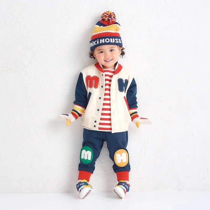 MIKI HOUSE Patch Mittens