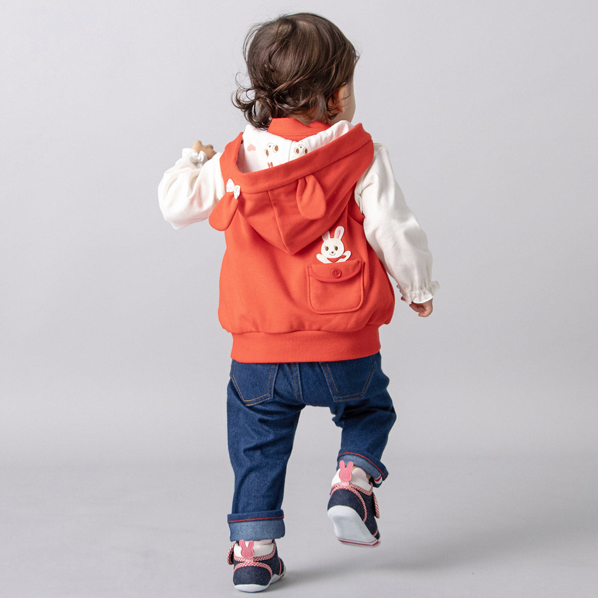 Usako Bunny Hooded Vest