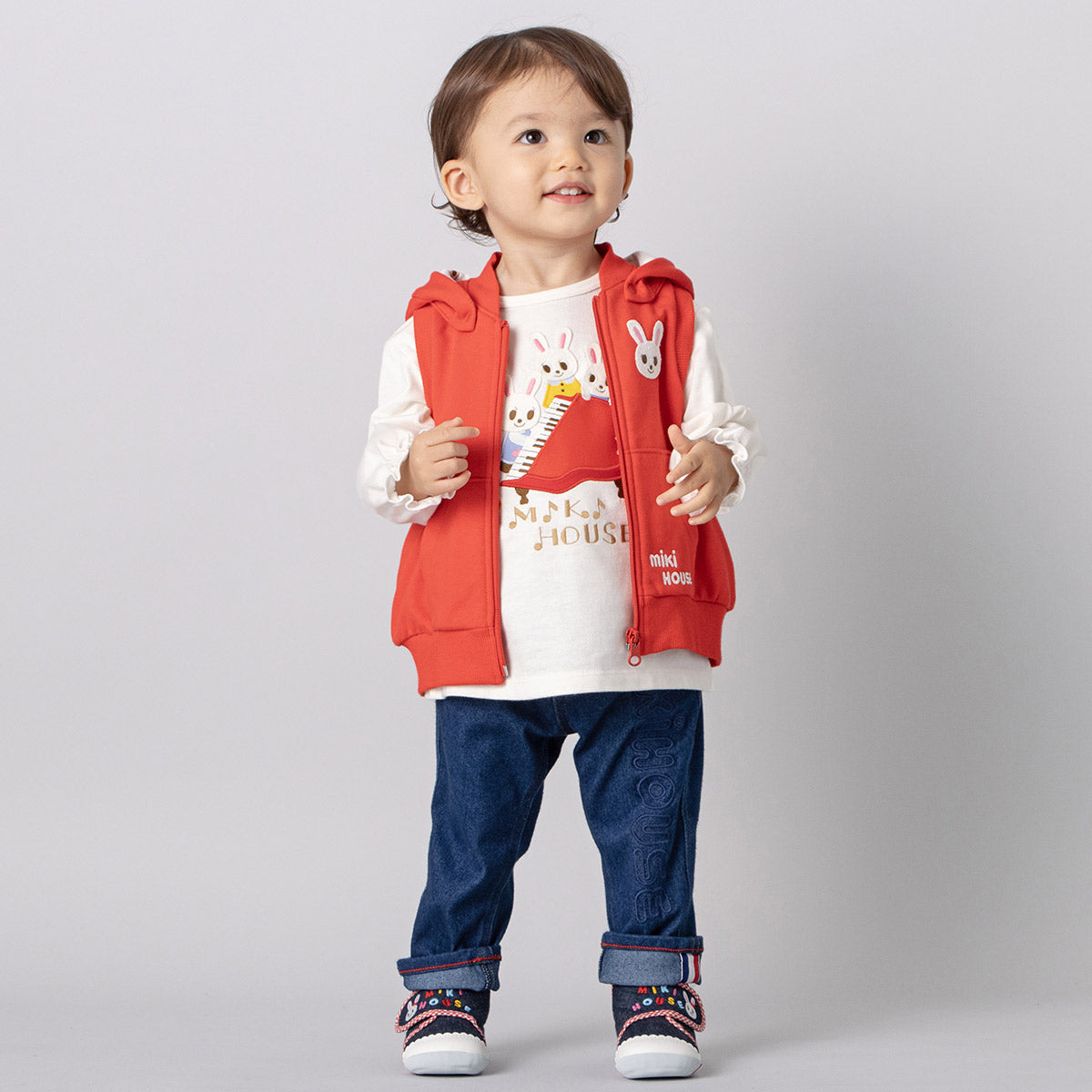 Usako Bunny Hooded Vest