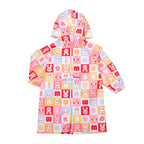 Usako Colour Blocks Rain Coat