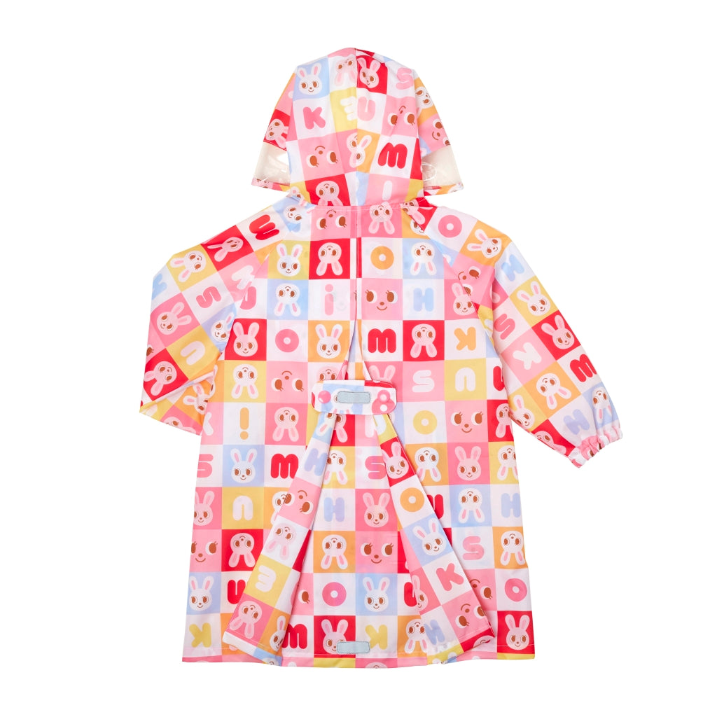 Usako Colour Blocks Rain Coat