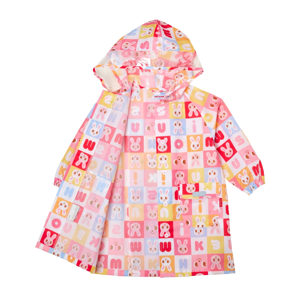 Usako Colour Blocks Rain Coat