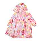 Usako Colour Blocks Rain Coat