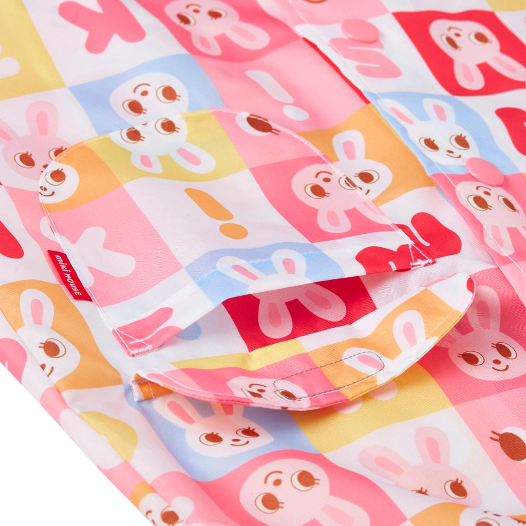 Usako Colour Blocks Rain Coat