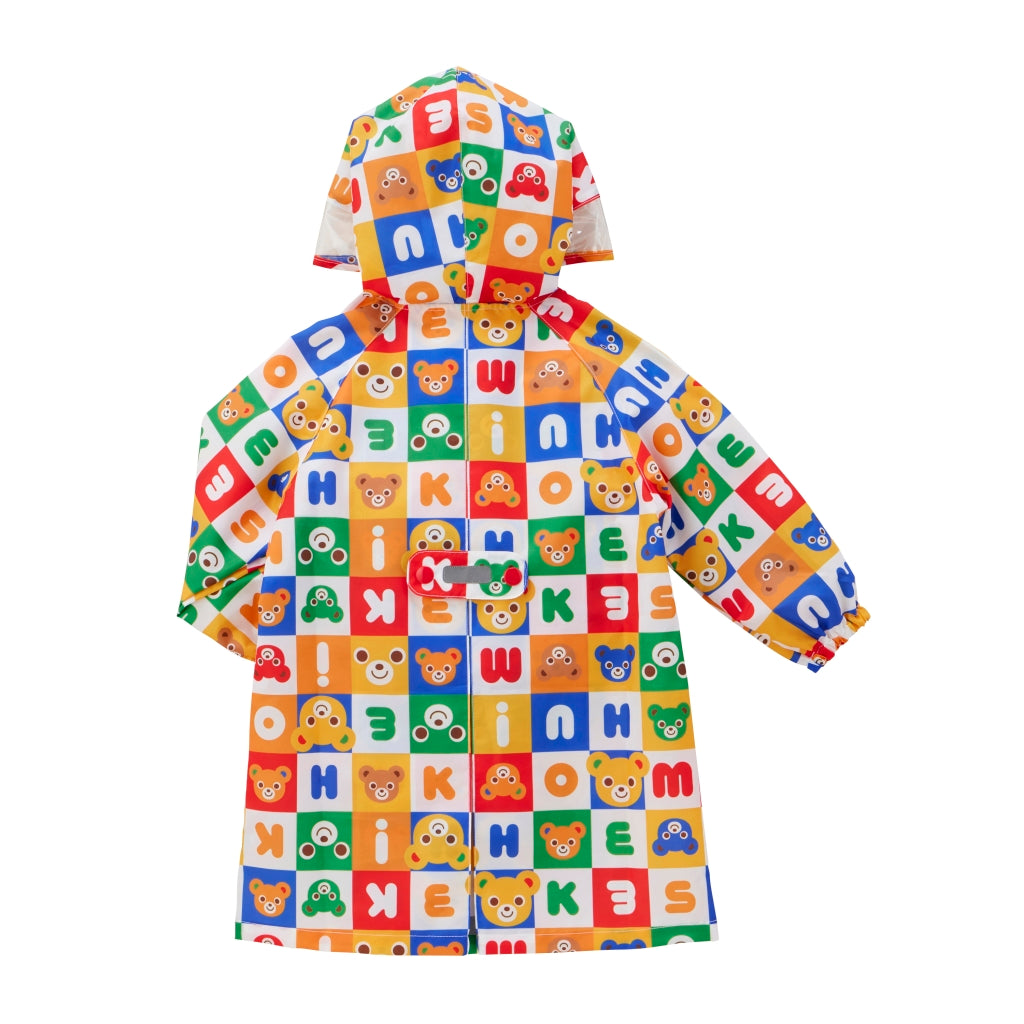 Pucchi Colour-Block Rain Coat