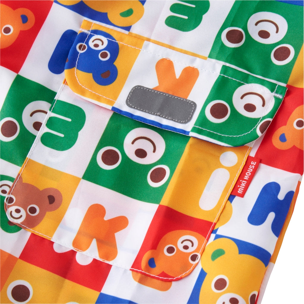 Pucchi Colour-Block Rain Coat