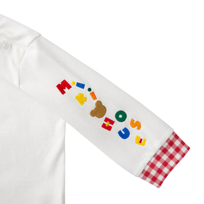 Long-Sleeve Tees with raised Pucchi bear