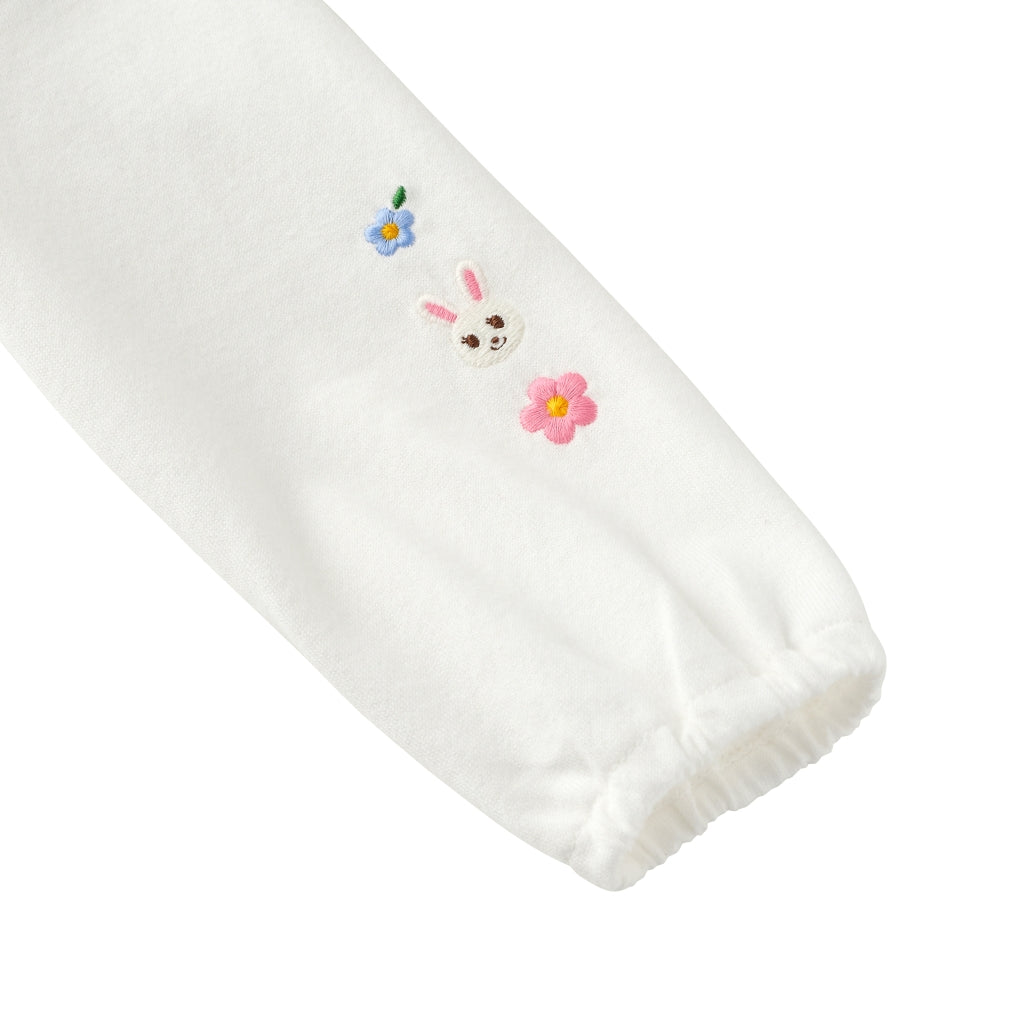 Usako Bunny Blossom Embroidered Blouse