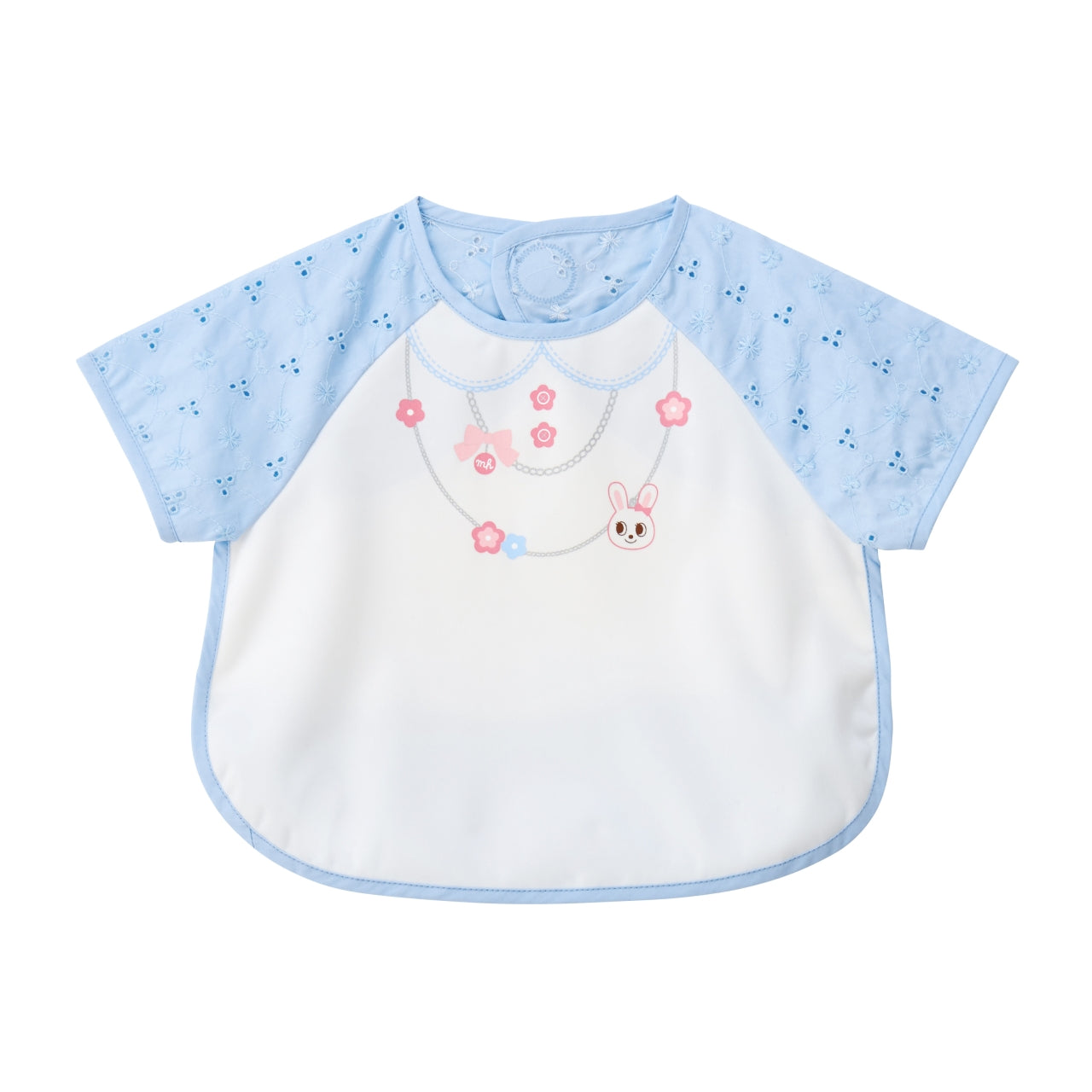 MIKI HOUSE Usako Long-Sleeved Feeding Apron