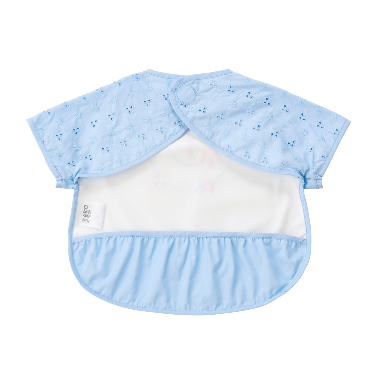 MIKI HOUSE Usako Long-Sleeved Feeding Apron