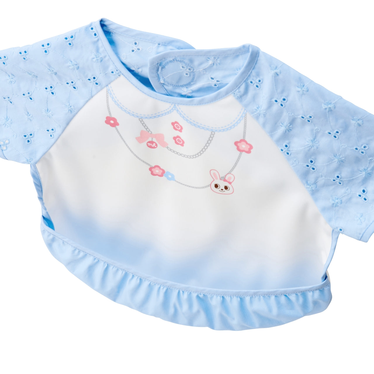 MIKI HOUSE Usako Long-Sleeved Feeding Apron