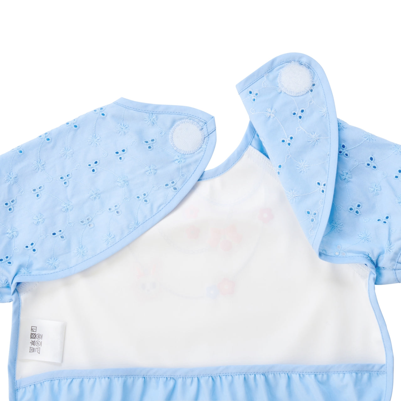 MIKI HOUSE Usako Long-Sleeved Feeding Apron