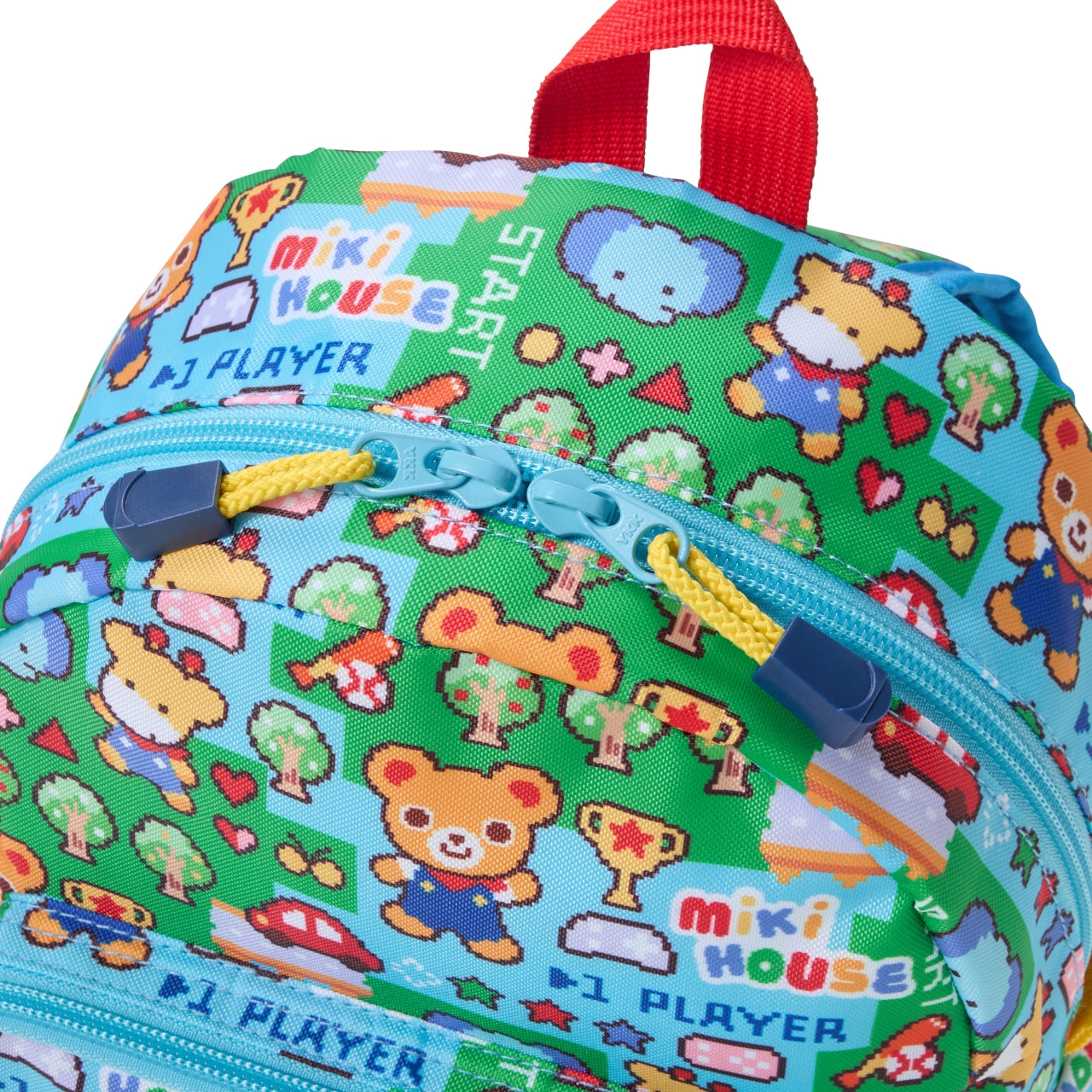 Usako Retro Game Print Kids Backpack