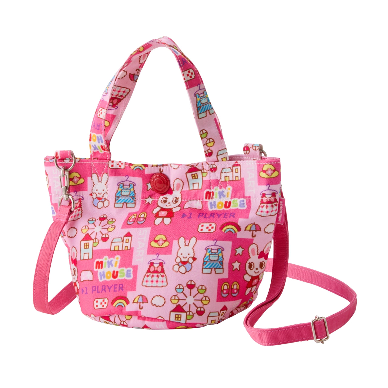 Retro Game Style 2-Way Tote Bag