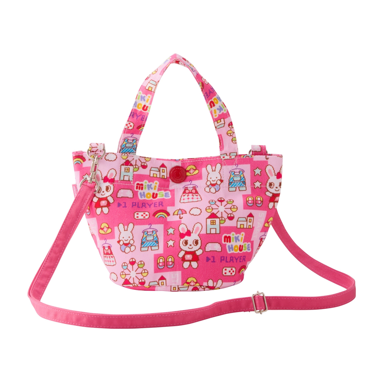 Retro Game Style 2-Way Tote Bag