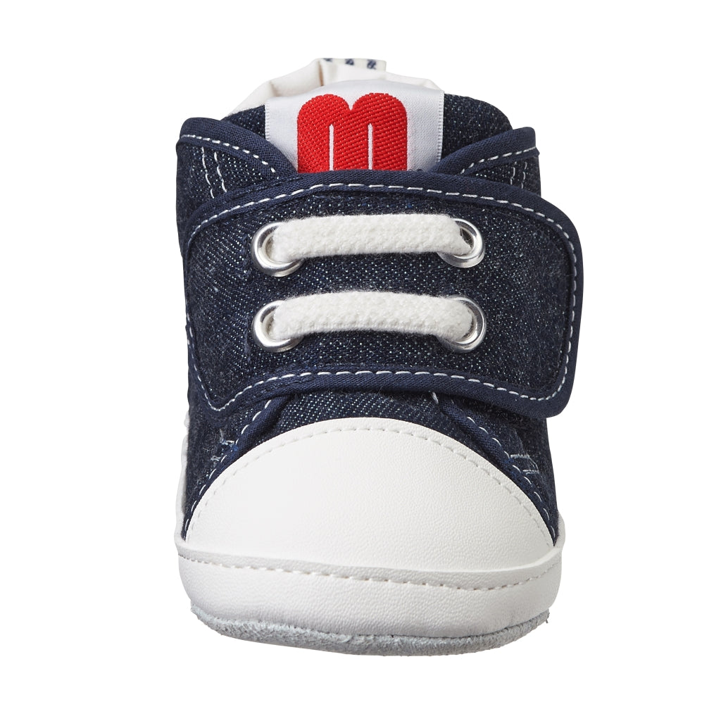 My Pre-Walking Shoes-High Top Style - Navy
