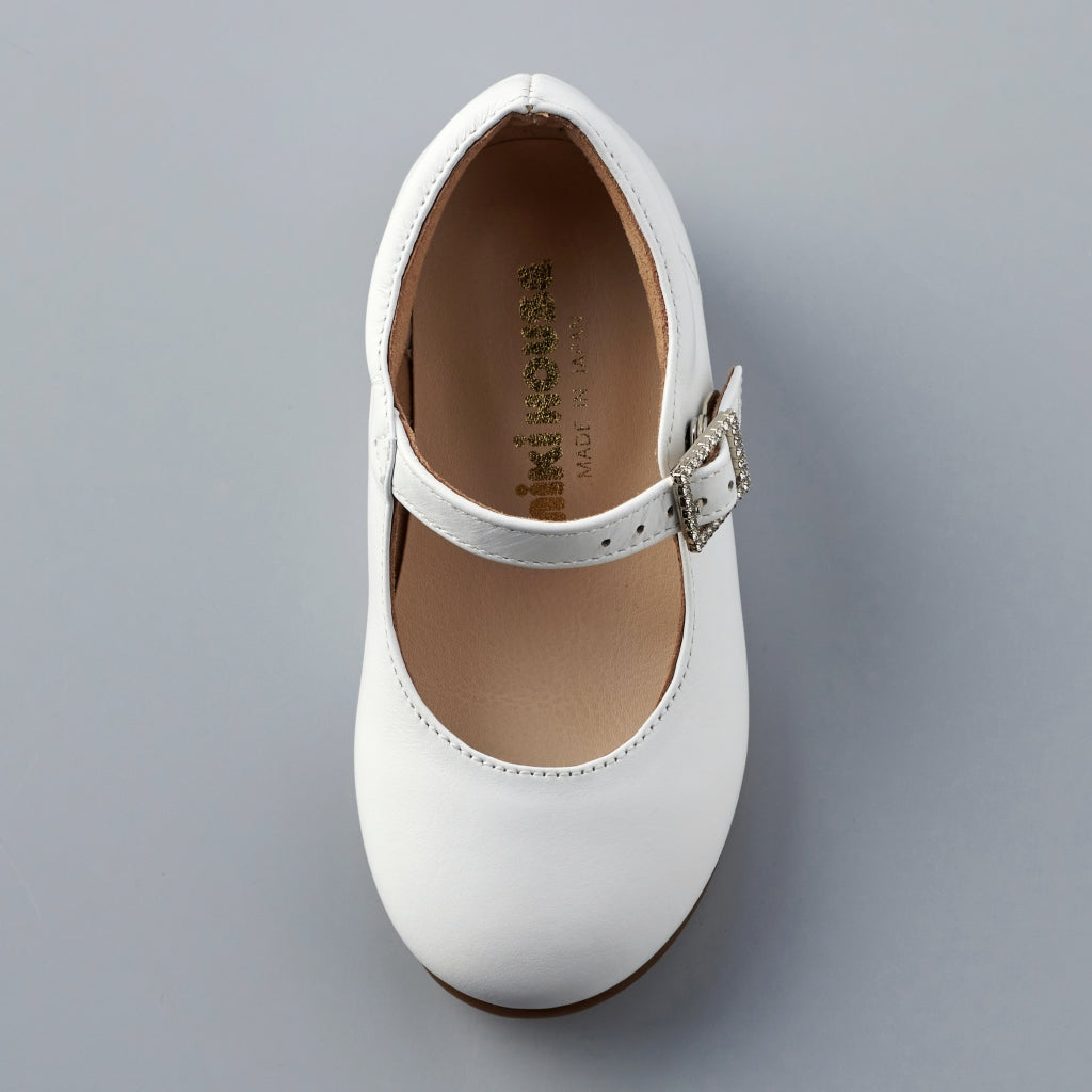 Premium Cowhide Strap Shoes (Timeless Elegance in Natural Leather)