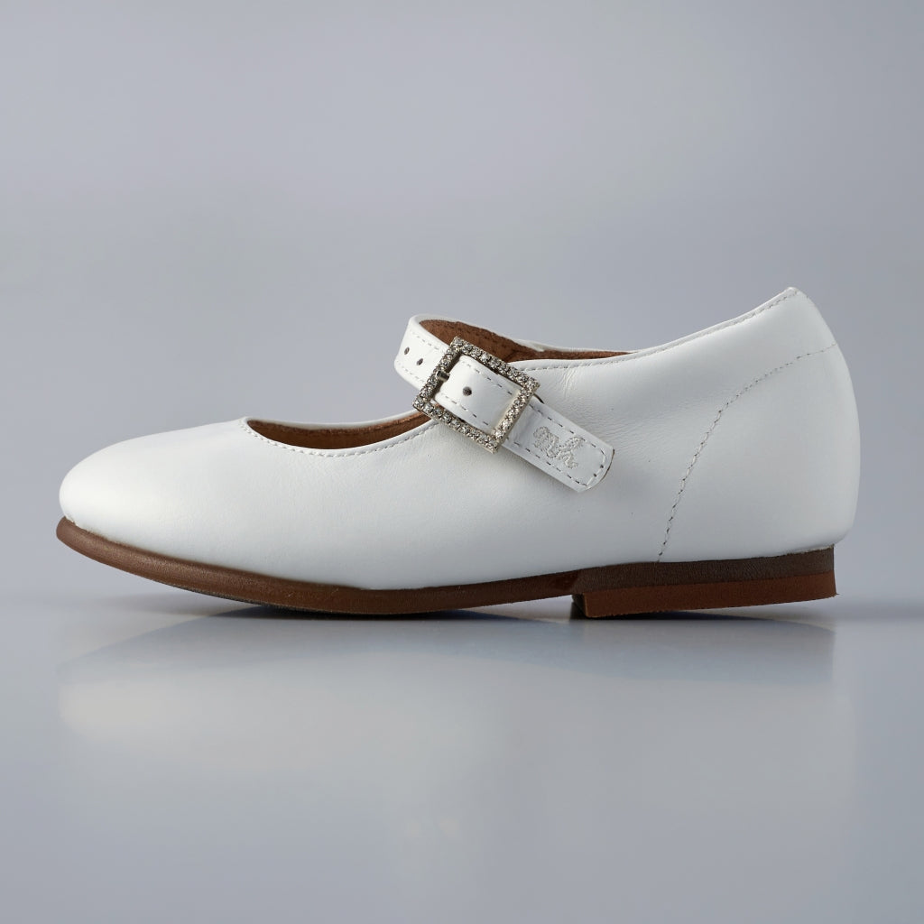 Premium Cowhide Strap Shoes (Timeless Elegance in Natural Leather)
